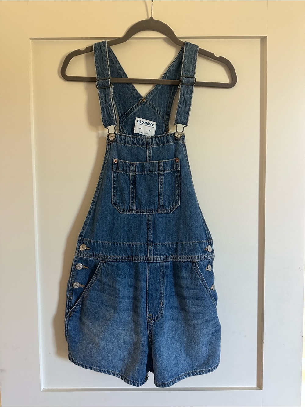 Old Navy Denim Short Overalls - Blue